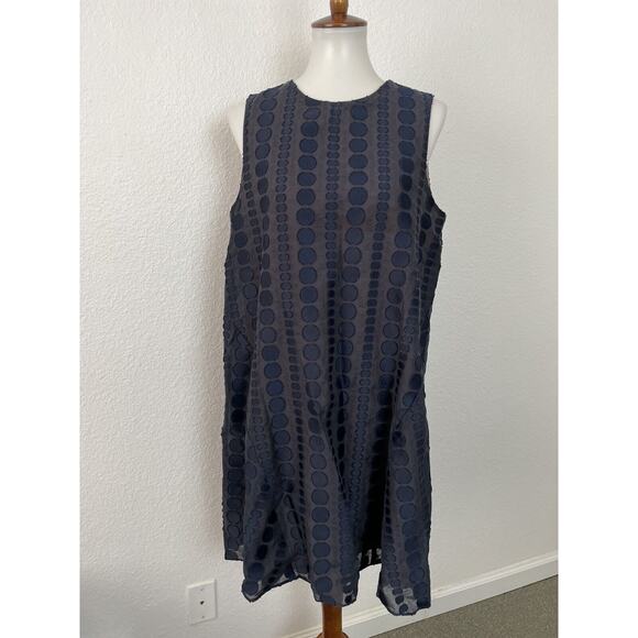 Donna Morgan Shift Dress Mini Polka Dot - Picture 1 of 10